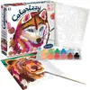 Peinture par numéros SentoSphère Colorizzy Animaux de la forêt