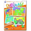 Sablimage Recharge de 4 planches : Dinosaures Sentosphère