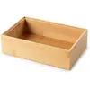 Compactor Rangement & Cie RAN6964 Boîte Empilable en Bambou 22,5 x 15 x 6,35 cm 