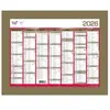 Quo Vadis Calendrier Banque - Or - 27x21cm