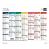 Quo Vadis Calendrier Banque Arc-en-ciel - 27 X 21 Cm