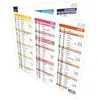 Quo Vadis Calendrier Origami 13 - 26 x 13 cm - Arc-en ciel - 2026