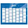 Quo Vadis - 1 Calendrier De Banque Bleu 43x34 cm - Janv. à Déc. 2020
