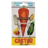 Rasoir legumes castor inox blister rusillon 1010