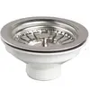 5815 Bonde à panier en inox sans trop plein (diamètre 90 mm) - Pour évier