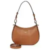 Petit sac demi-lune Juliette en cuir grainé Le Tanneur