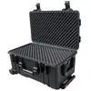 MW-TOOLS Valise étanche IP67 mousse prédécoupée - 530x355x290 mm avec roulettes et poignée télescopique