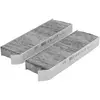MECAFILTER Filtre d'habitacle pour PEUGEOT: 208, 2008 & OPEL: Corsa, Mokka & CITROËN: C4 & JEEP: Avenger & DS: DS3 (Ref: JKR7425)