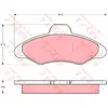 Kit de plaquettes de frein, frein à disque COTEC GDB897 TRW GDB897