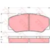 Kit de plaquettes de frein, frein à disque GDB329 TRW GDB329