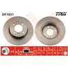 TRW Disques de frein pour RENAULT: R18, Fuego, R25, Espace (Ref: DF1031)