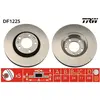 Jeu de 2 disques de frein TRW DF1225 - Réf. 328456