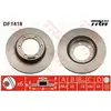 Jeu de 2 disques de frein TRW DF1418 - Réf. 600DF1418