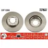 TRW Disques de frein pour MERCEDES-BENZ: 126 Series (Ref: DF1586)