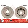 TRW Disques de frein pour SAAB: 900, 9000 (Ref: DF1663)