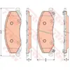 Kit de plaquettes de frein, frein à disque GDB1781 TRW GDB1781