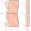 Kit de plaquettes de frein, frein à disque GDB1816 TRW GDB1816