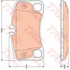 Kit de plaquettes de frein, frein à disque GDB1792 TRW GDB1792