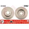 TRW Disques de frein pour HONDA: Civic (Ref: DF4908)