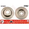 TRW Disques de frein pour BMW: Série 8, Série 7, Z8 & ALPINA: ROADSTER (Ref: DF4891)