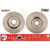 Jeu de 2 disques de frein TRW DF4871 - Réf. DF4871