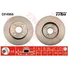 Jeu de 2 disques de frein TRW DF4966 - Réf. 1113767