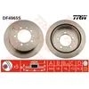 TRW Disques de frein pour TOYOTA: Land Cruiser & LEXUS: LX 570 (Ref: DF4965S)