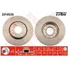 Jeu de 2 disques de frein TRW DF4936 - Réf. 1113617