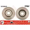 Disque de frein, ventil, Essieu avant TRW, par ex. pour Iveco