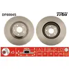 TRW Disques de frein pour MERCEDES-BENZ: Classe CLK, Classe C (Ref: DF6004S)