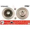 Disque de frein TRW DF6044BS arrière, plein, 1 pièce