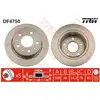 Disque de frein TRW DF4750 arrière, plein, à haute teneur en carbone, 1 pièce