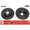 TRW Disques de frein pour TOYOTA: Corolla, Corolla Verso (Ref: DF4366)