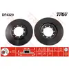 Jeu de 2 disques de frein TRW DF4329 - Réf. 600DF4329