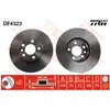 Jeu de 2 disques de frein TRW DF4323 - Réf. 1005210
