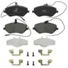 Kit de plaquettes de frein, frein à disque GDB1663 TRW GDB1663