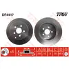 TRW Disques de frein pour TOYOTA: Avensis (Ref: DF4417)