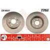 TRW Disques de frein pour RENAULT: Kangoo (Ref: DF4691)