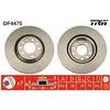 Disque de frein TRW LUC DF4475 avant, ventilé, à haute teneur en carbone, 1 pièce