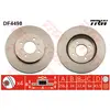 Disque de frein TRW DF4498 avant, ventilé, 1 pièce
