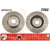 TRW DF4341S Disque de Frein