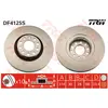 TRW Disques de frein pour AUDI: 100, S6, A8 (Ref: DF4125S)