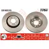 TRW Disques de frein pour VOLVO: V70, S80, S60, XC 70 (Ref: DF4053S)