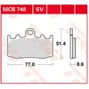 Trw Plaquettes De Frein Mcb748
