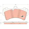 Kit de plaquettes de frein, frein à disque COTEC GDB1548 TRW GDB1548