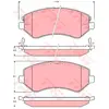 Kit de plaquettes de frein, frein à disque COTEC GDB4126 TRW GDB4126