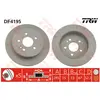 TRW Disques de frein pour MERCEDES-BENZ: Classe ML (Ref: DF4195)