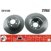 Jeu de 2 disques de frein TRW DF4189 - Réf. 1002806