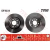 Disque de frein TRW DF4233 avant, ventilé, 1 pièce