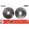 Jeu de 2 disques de frein TRW DF4257 - Réf. 1005185